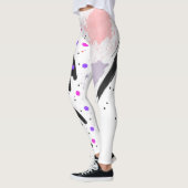 Abstracte Polka Dot Leggings (Links)
