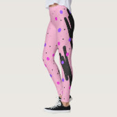 Abstracte Polka Dot Leggings (Links)