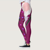 Abstracte Polka Dot Leggings (Links)