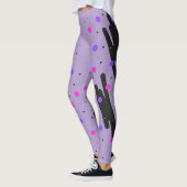 Abstracte Polka Dot Leggings (Links)