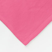 Abstracte polka stipt roze texture.Text. Fleece Deken (Hoek)