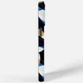 Abstracte Polynesische golven – kunstzinnige ritme Case-Mate iPhone Case (Achterkant / Rechts)