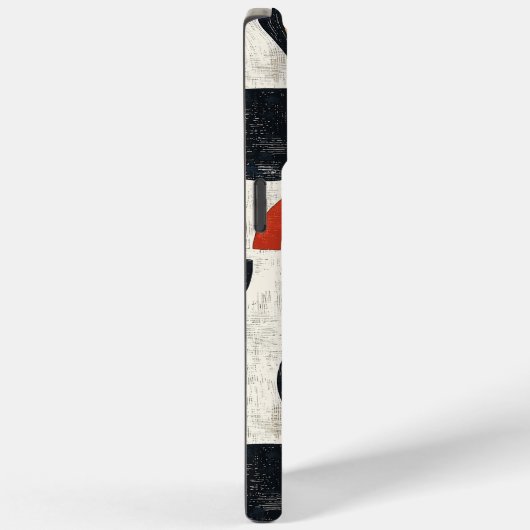 Abstracte Polynesische tapa – Culturele elegantie Case-Mate iPhone Case (Achterkant / Rechts)