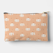 Abstracte pompoenpatroon accessoirezak etui (Achterkant)