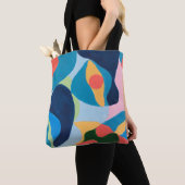 abstracte pop canvas tas (Dichtbij)