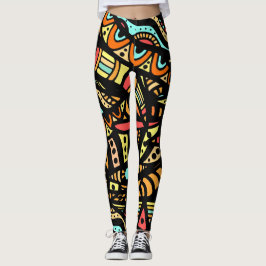 Abstracte Pop Mode Leggings