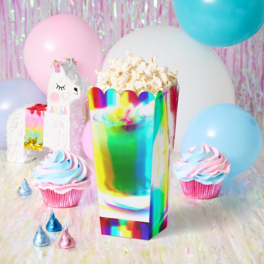 Abstracte Popart Primaire Regenboog Drink Favoriet Bedankdoosjes (Feest)