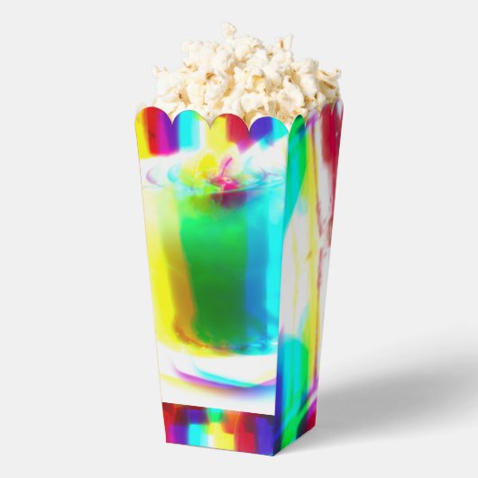 Abstracte Popart Primaire Regenboog Drink Favoriet Bedankdoosjes (Popped)