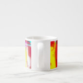 Abstracte Popart Primary Rainbow Specialty Mok (Achterkant)