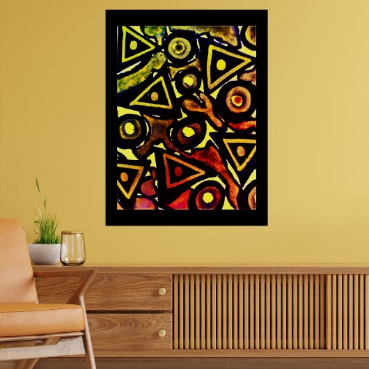Abstracte Poster  (Woonkamer 2)