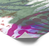 Abstracte Poster Muurmuurschildering (Hoek)