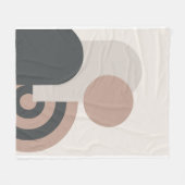 Abstracte posters fleece deken (Voorkant (Horizontaal))