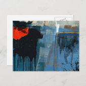 abstracte postkaart (Voorkant / Achterkant)