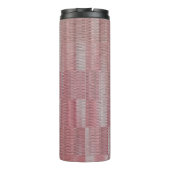 Abstracte prachtige  elegante vormen thermosbeker (Achterkant)