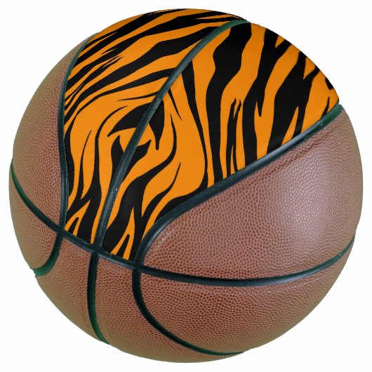 Abstracte Predator Skin Camo Art: Avontuurlijk ont Basketbal (Schuin)