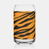 Abstracte Predator Skin Camo Art: Avontuurlijk ont Blikvorm Glas (Achterkant)