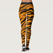 Abstracte Predator Skin Camo Art: Avontuurlijk ont Leggings (Achterkant)