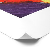 Abstracte primaire kleuren poster (Hoek)