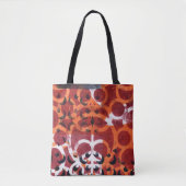 abstracte print canvas tas (Voorkant)