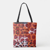 abstracte print canvas tas (Achterkant)