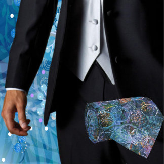 Abstracte Print Stropdas