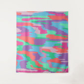 Abstracte printer voor pastalletjes wandkleed (Voorkant)