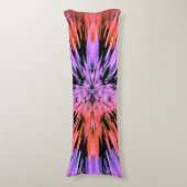 Abstracte proefbuis voor roze-explosie in poedervo lichaamskussen (Voorkant Verticaal)