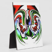 Abstracte profielillustratie afdrukken fotoplaat (Zijkant)