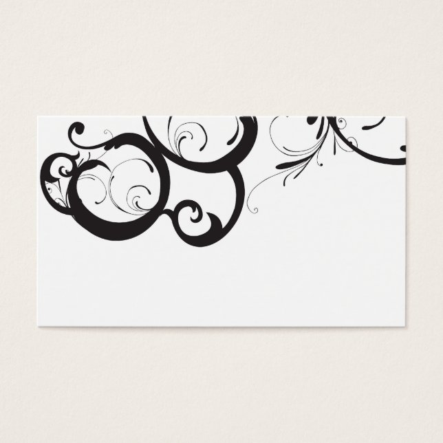 Abstracte profielkaart visitekaartjes (Voorkant)