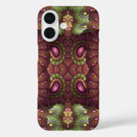 Abstracte Psychedelic Floral Pattern Alice's Aster