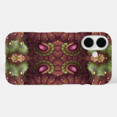 Abstracte Psychedelic Floral Pattern Alice's Aster Case-Mate iPhone Case (Achterkant (horizontaal))