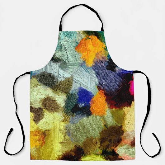 abstracte psychedelic grunge background grafisch s schort (Voorkant)