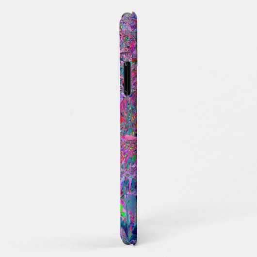 Abstracte Psychedelic Rainbow-kleuren Foliage Gard Case-Mate iPhone Case (Achterkant/rechts)