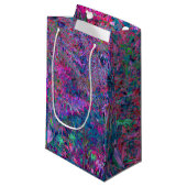 Abstracte Psychedelic Rainbow-kleuren Foliage Gard Klein Cadeauzakje (Voorkant Gekanteld)