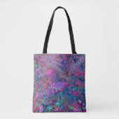Abstracte Psychedelic Rainbow-kleuren Foliage Gard Tote Bag (Voorkant)