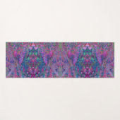 Abstracte Psychedelic Rainbow-kleuren Foliage Gard Yogamat (Voorkant (horizontaal))