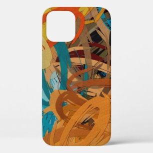 abstracte psychedelische achtergrond van kleurench Case-Mate iPhone case