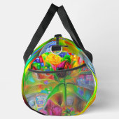 Abstracte psychedelische bloemen plunjezak (Rechts)