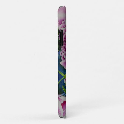 Abstracte psychedelische roze pony's Case-Mate iPhone case (Achterkant/rechts)