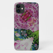 Abstracte psychedelische roze pony's Case-Mate iPhone case (Achterkant)