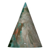 Abstracte psychedelische streken textuur. feesthoedjes (Links)