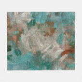 Abstracte psychedelische streken textuur. fleece deken (Voorkant (Horizontaal))