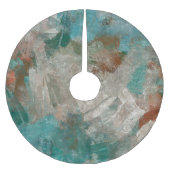 Abstracte psychedelische streken textuur. kerstboom rok (Voorkant)