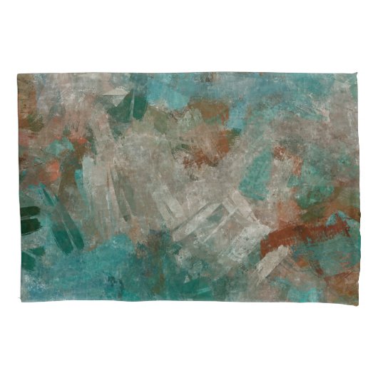 Abstracte psychedelische streken textuur. kussensloop (Voorkant)