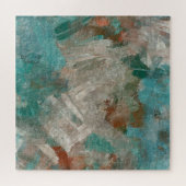 Abstracte psychedelische streken textuur. legpuzzel (Horizontaal)