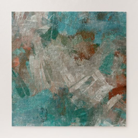 Abstracte psychedelische streken textuur. legpuzzel (Verticaal)