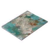 Abstracte psychedelische streken textuur. notitieboek (Linkerzijde)