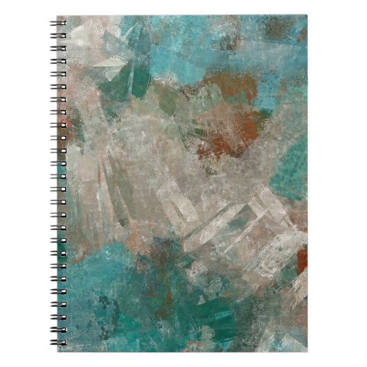 Abstracte psychedelische streken textuur. notitieboek (Voorkant)
