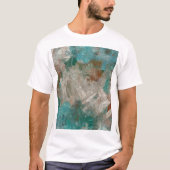 Abstracte psychedelische streken textuur. t-shirt (Voorkant)