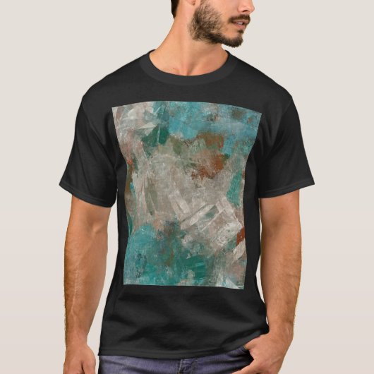 Abstracte psychedelische streken textuur. t-shirt (Voorkant)